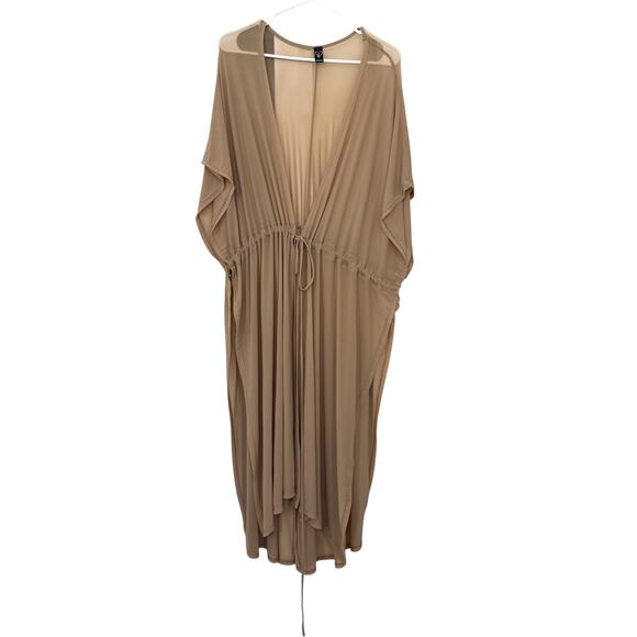 Windsor Sheer Tan Swim Coverup Size Women's Medium - Picture 1 of 3